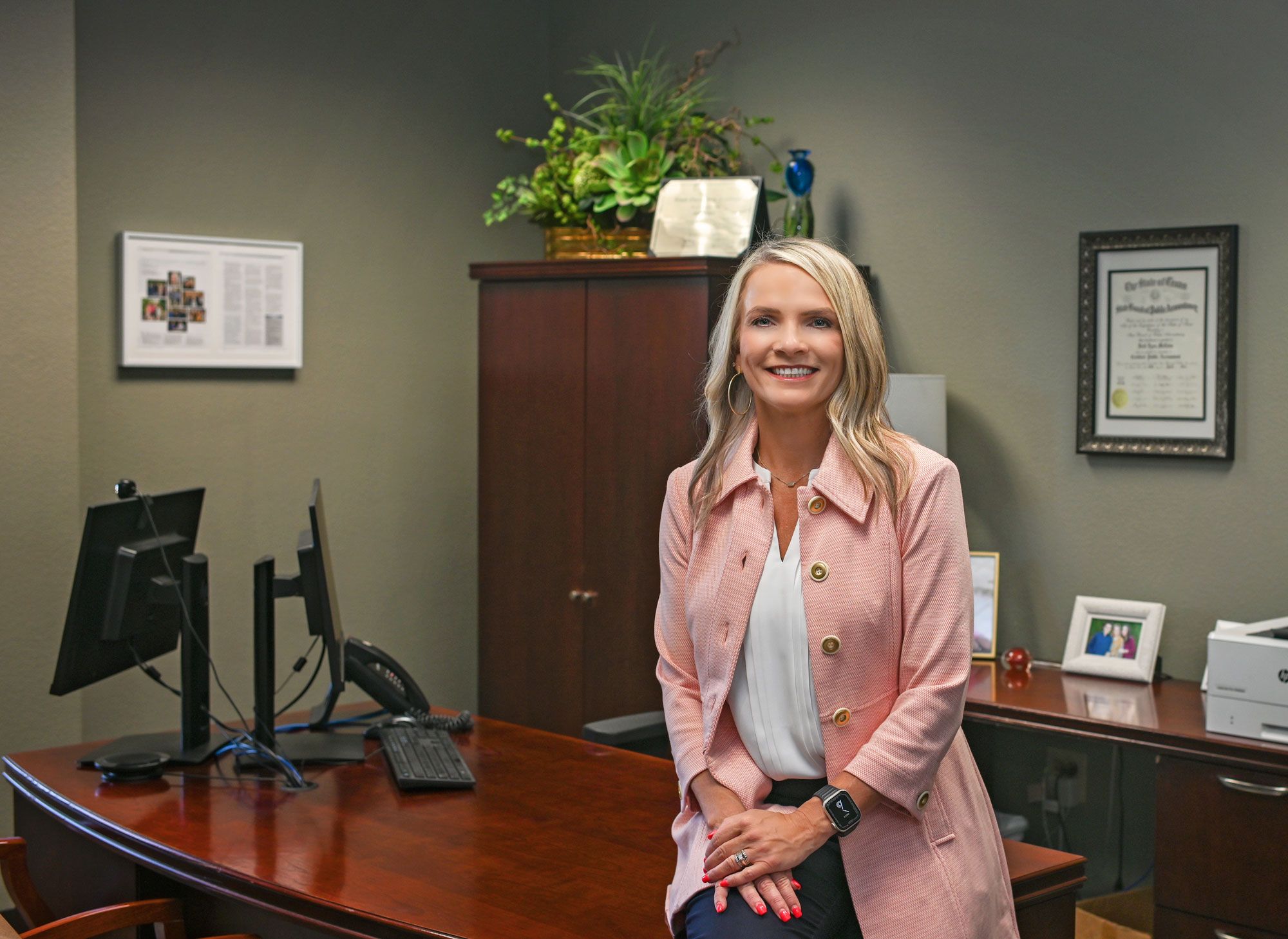CFO Holli McClain Graduates from Financial Managers School
