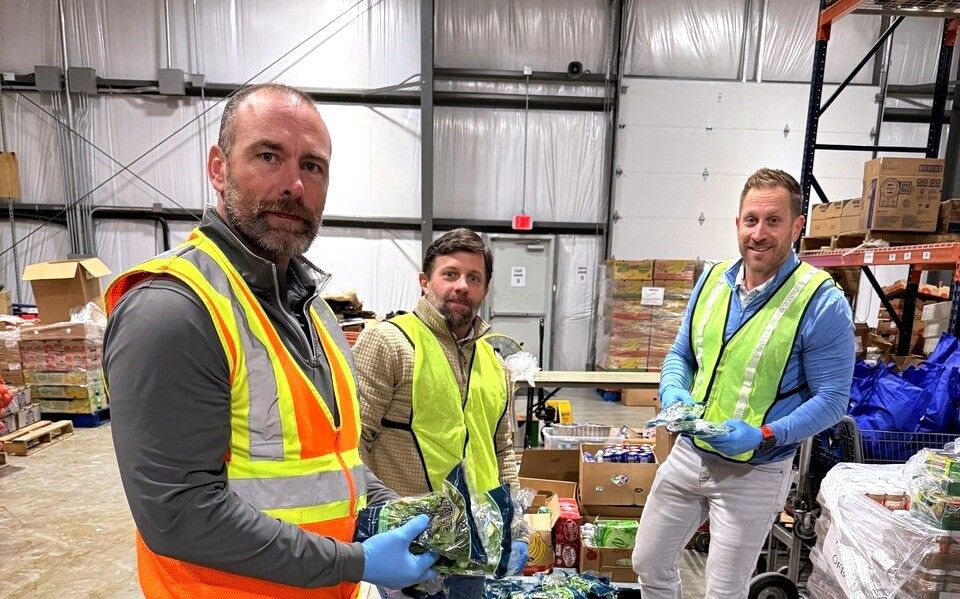 Stocking the shelves at TAFB