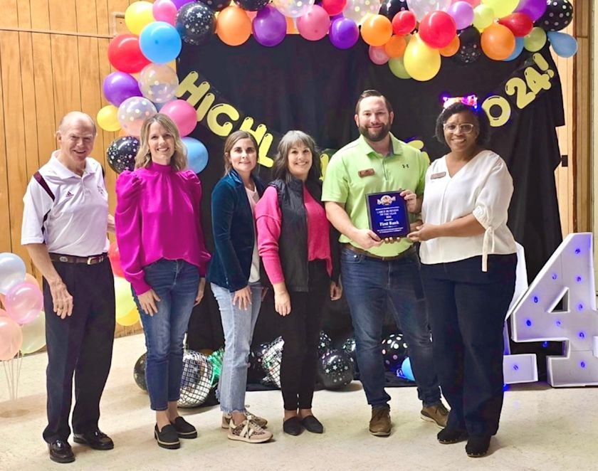 Burkburnett Branch Named 2024 Large Business of the Year