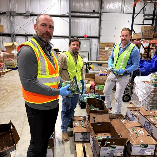 Stocking the shelves at TAFB