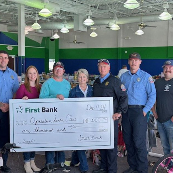 Supporting Wichita Falls Fire Department's Operation Santa Claus